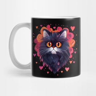 Persian Cat Valentine Day Mug